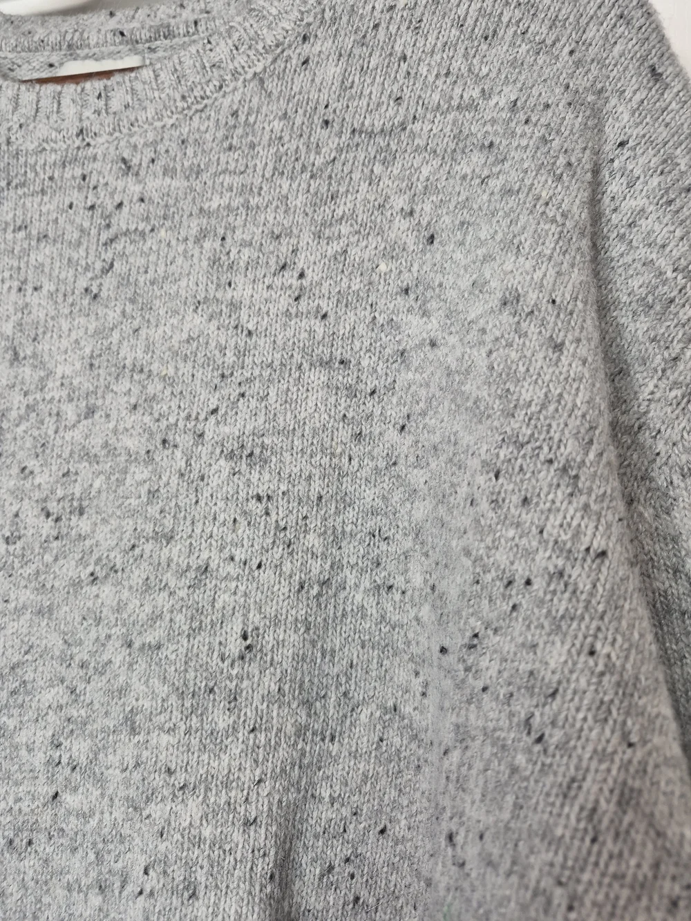 American Eagle Crewneck Sweater in Light Gray XXXL